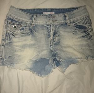 Blue hean shorts